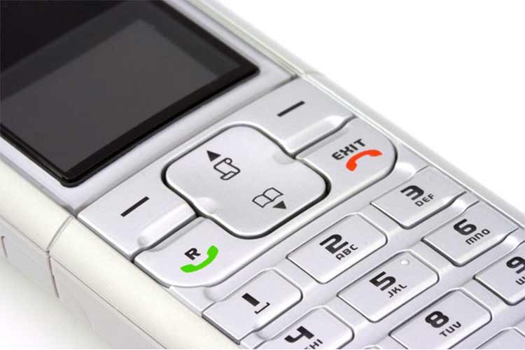 DECT-Telefon Mobilteil Telefonhörer