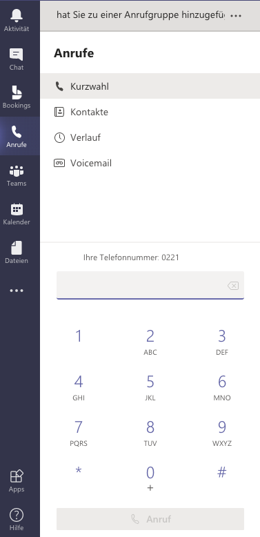 microsoft teams telefonanlagen