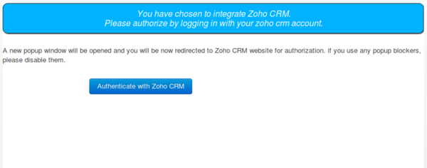 WIRECLOUD Zoho CRM Integration