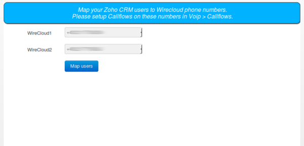 WIRECLOUD Zoho CRM Integration