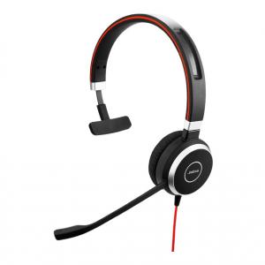 Jabra Evolve 40 MS Mono USB + Klinke NC Überkopfbügelmodell